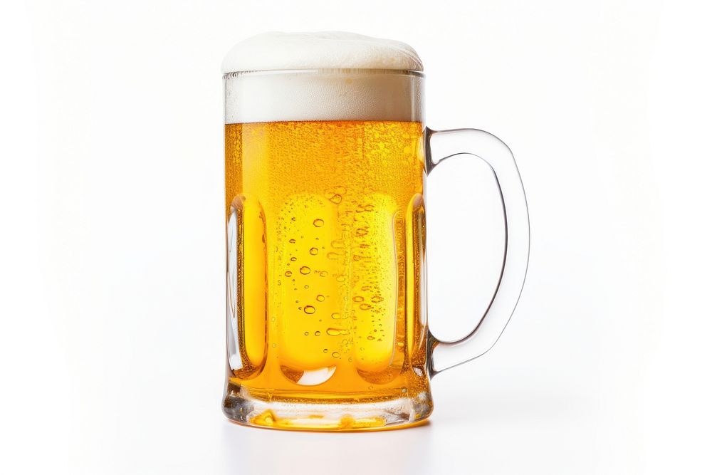 Beer lager drink glass. AI generated Image by rawpixel.