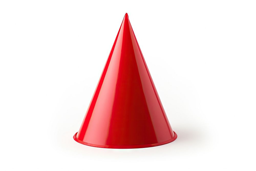Hat cone white background celebration. AI generated Image by rawpixel.