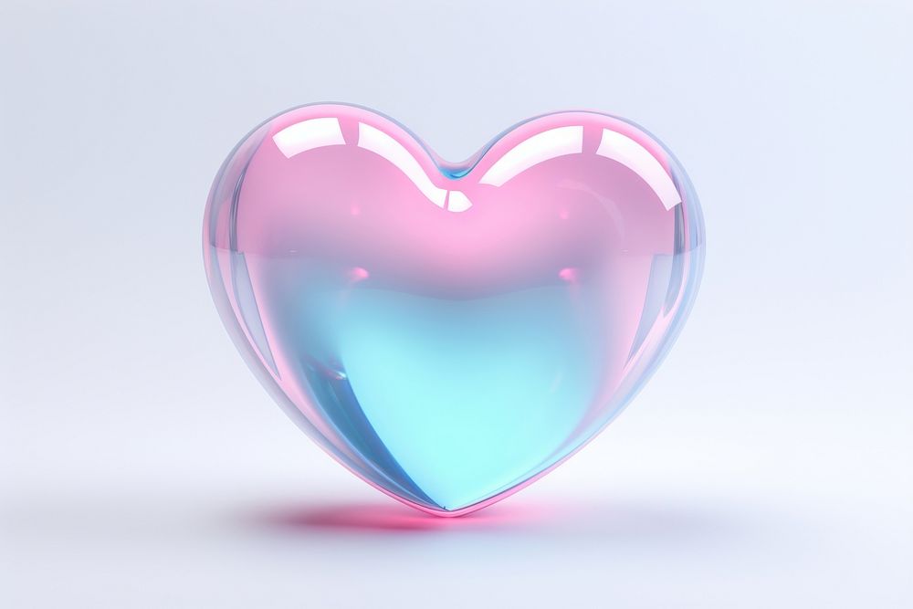PNG Heart shape heart heart shape glowing. AI generated Image by rawpixel.