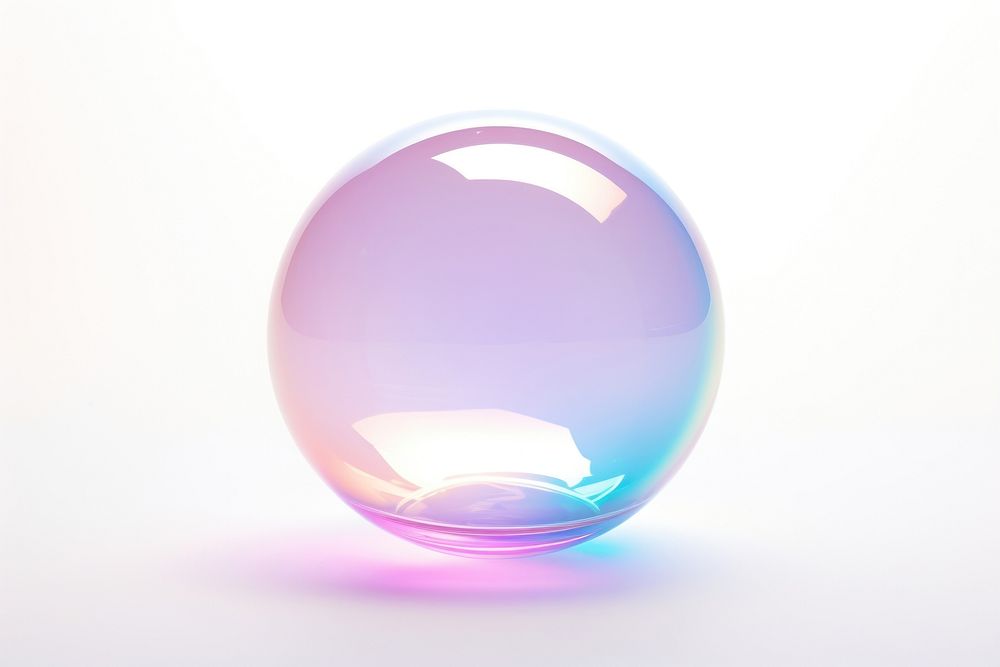 PNG Sphere shape bubble glass white background. AI generated Image by rawpixel.