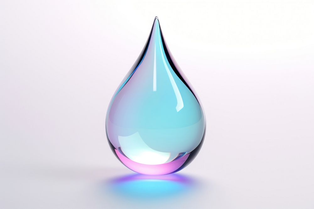 PNG Water drop shape glass transparent simplicity. AI generated Image by rawpixel.