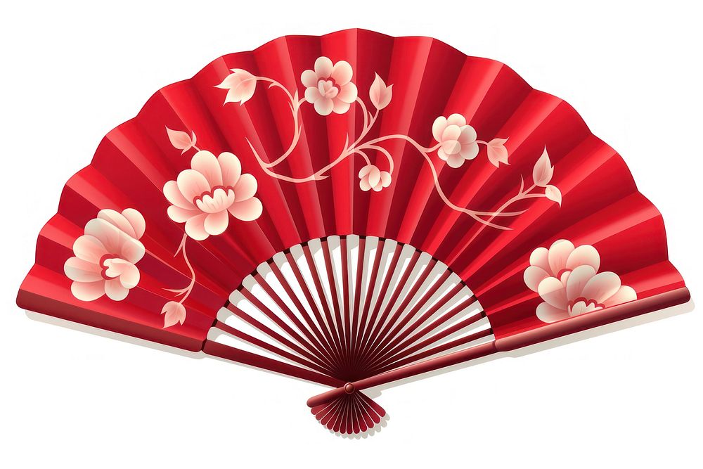 Traditional Chinese fan invertebrate fragility freshness. AI generated Image by rawpixel.