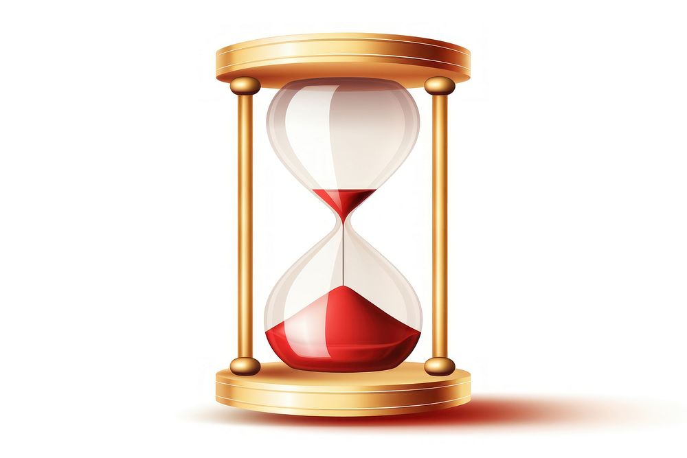 Traditional countdown clock hourglass deadline accuracy. AI generated Image by rawpixel.