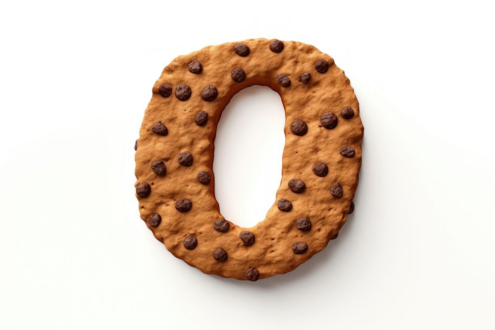 Cookie number shape food. AI generated Image by rawpixel.
