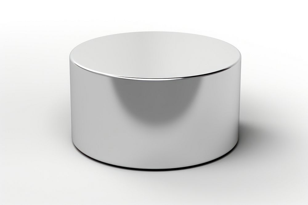 PNG Short cylinder podium shape table white white background. AI generated Image by rawpixel.