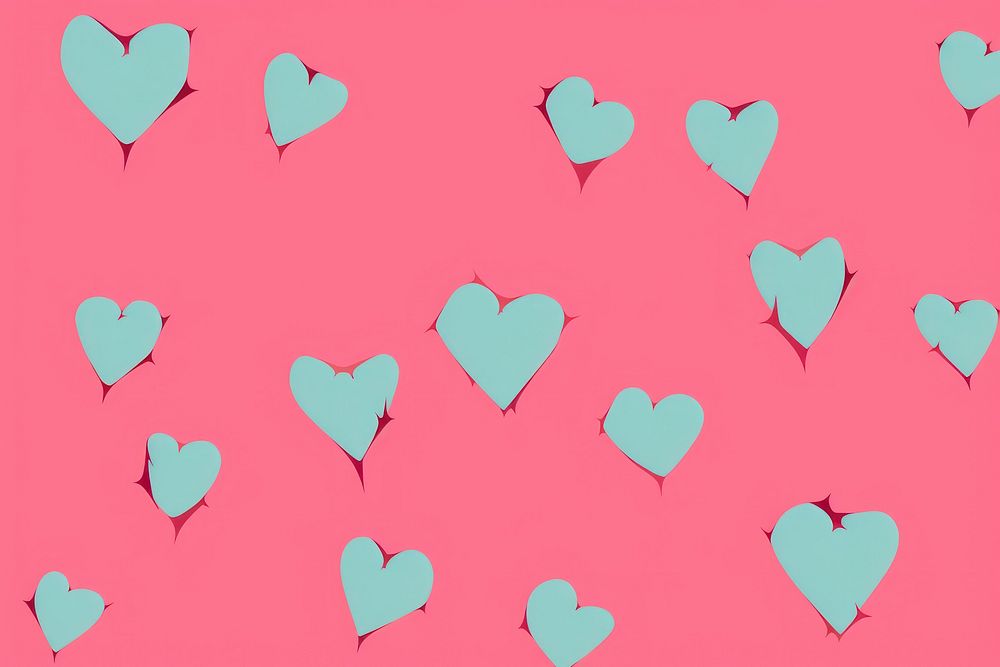 Broken heart backgrounds pattern creativity. AI generated Image by rawpixel.
