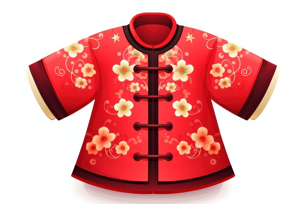 Chinese new year costume fashion celebration tradition. AI generated Image by rawpixel.