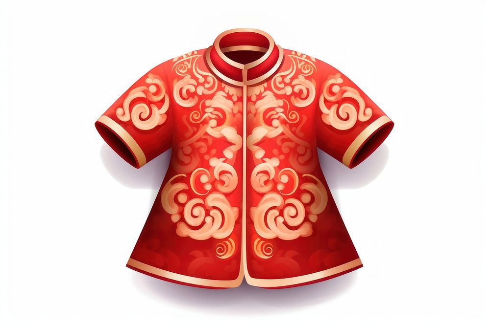 Chinese new year costume fashion celebration tradition. AI generated Image by rawpixel.