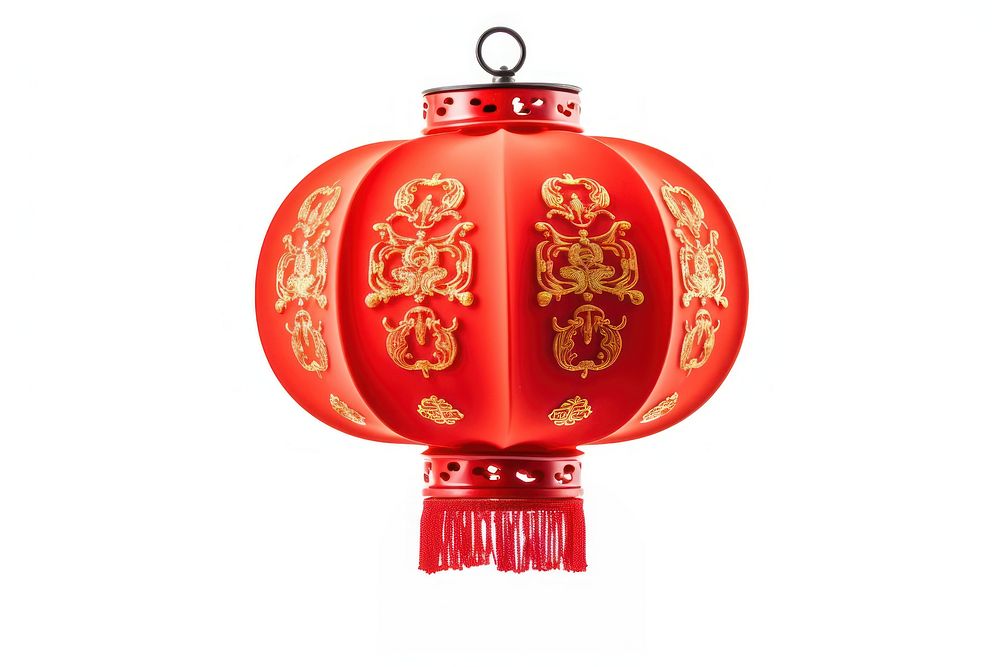 Chinese red lantern architecture celebration decoration. AI generated Image by rawpixel.