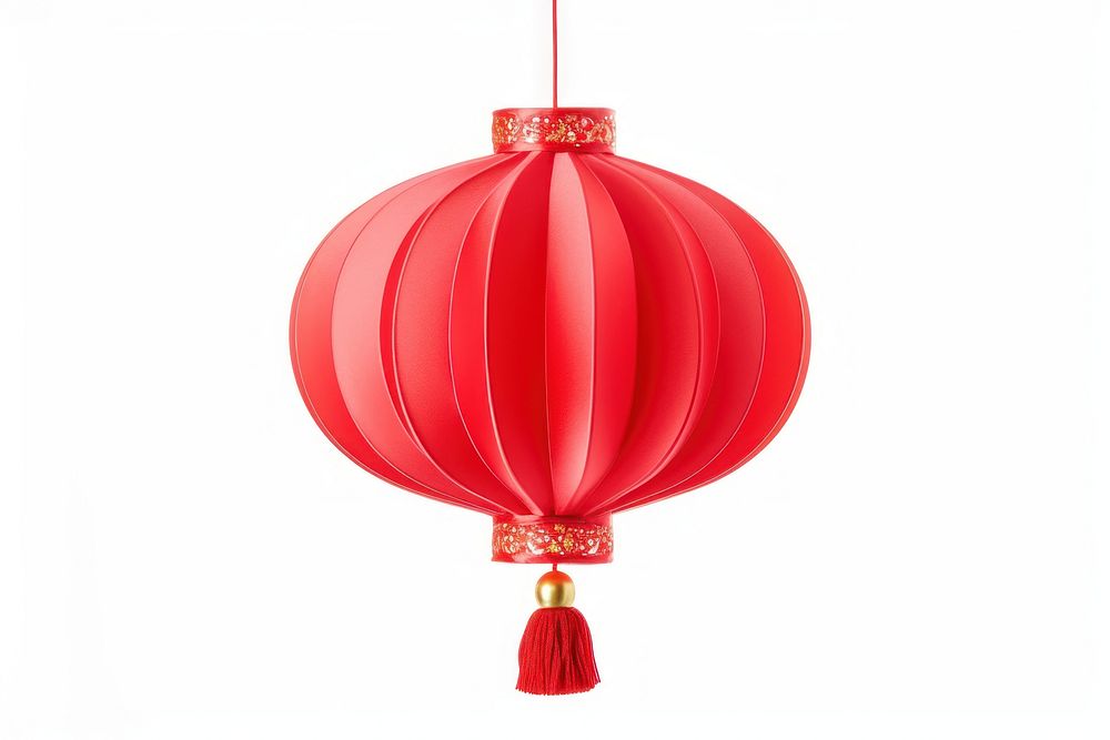 Chinese red lantern balloon transportation architecture. AI generated Image by rawpixel.