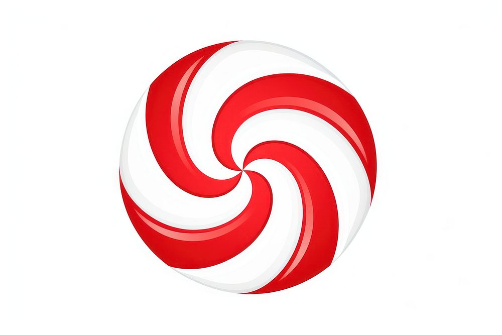 Christmas peppermint lollipop white background confectionery. AI generated Image by rawpixel.