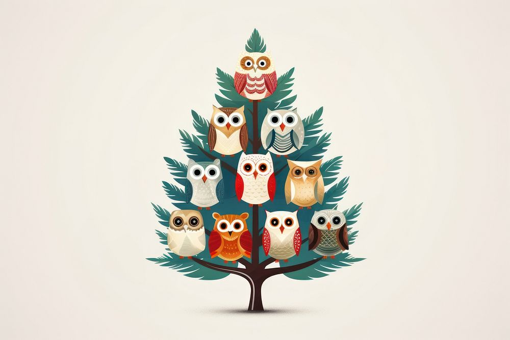 Christmas animal nature shape. AI generated Image by rawpixel.