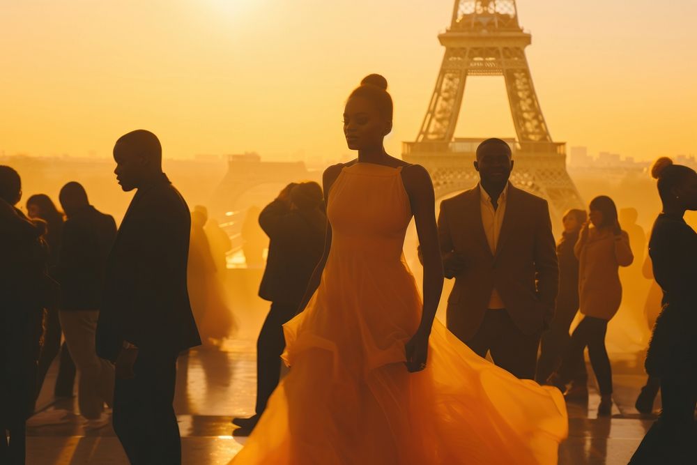 Scale x size paris architecture wedding. AI generated Image by rawpixel.