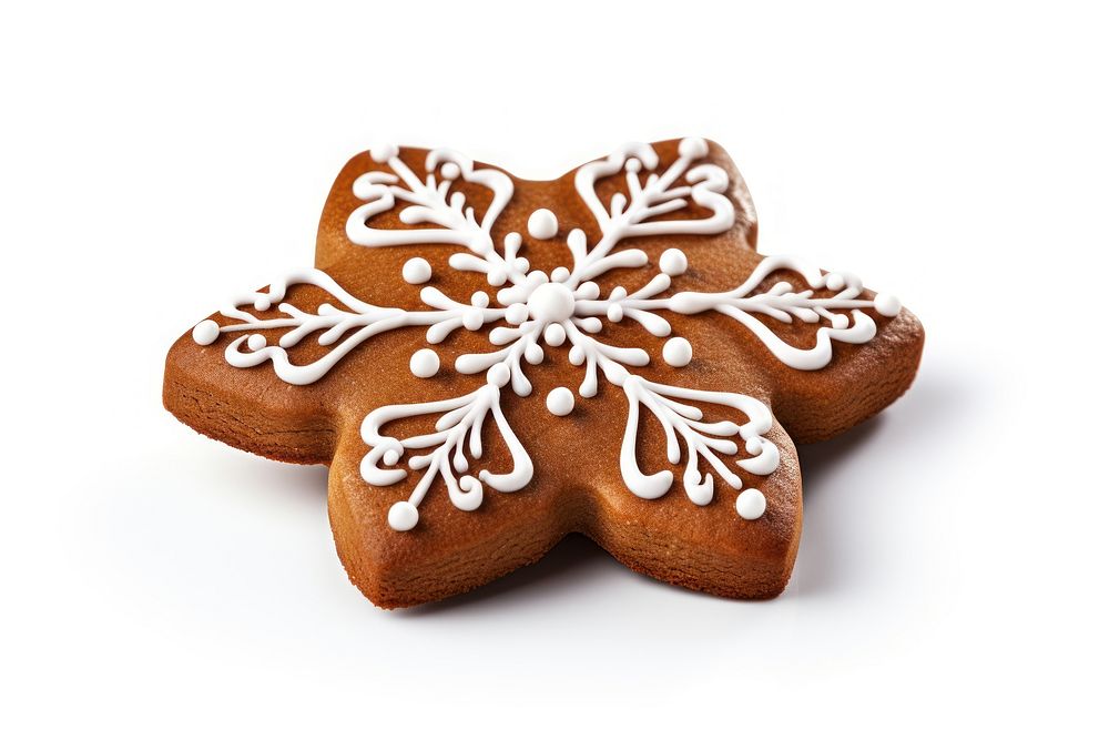 Gingerbread gingerbread dessert cookie. AI generated Image by rawpixel.