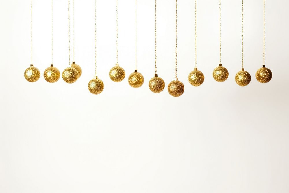 Gold glitter hanging necklace jewelry celebration. AI generated Image by rawpixel.