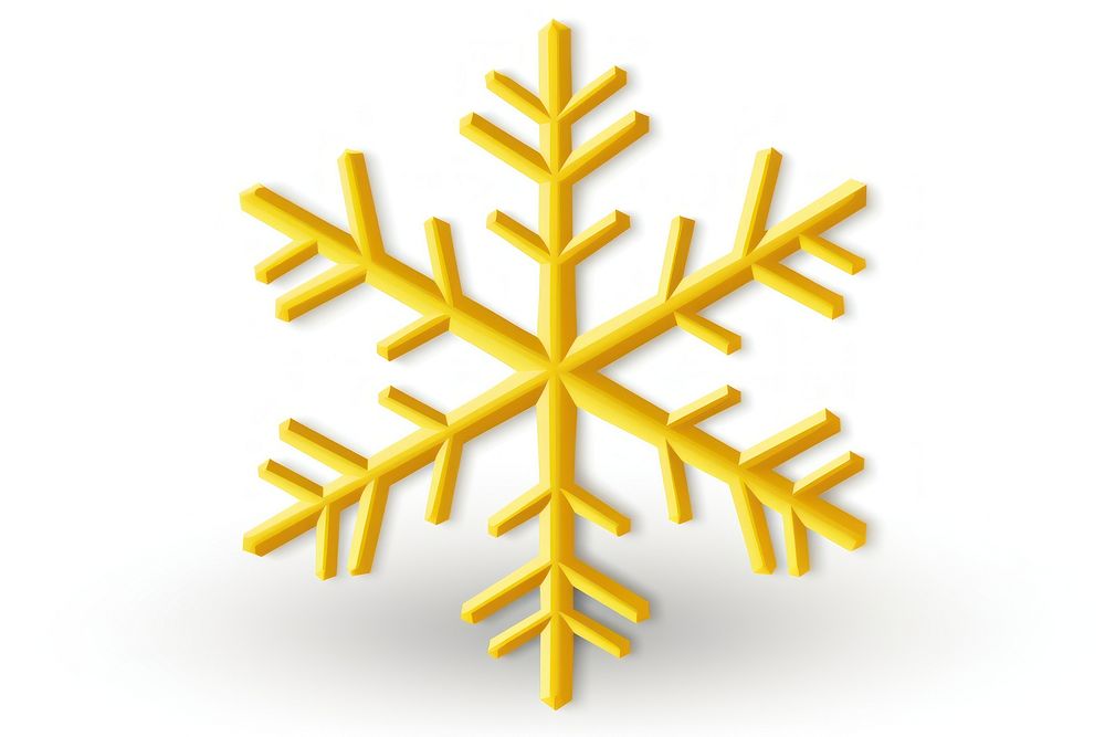 Golden snowflake celebration decoration christmas. AI generated Image by rawpixel.