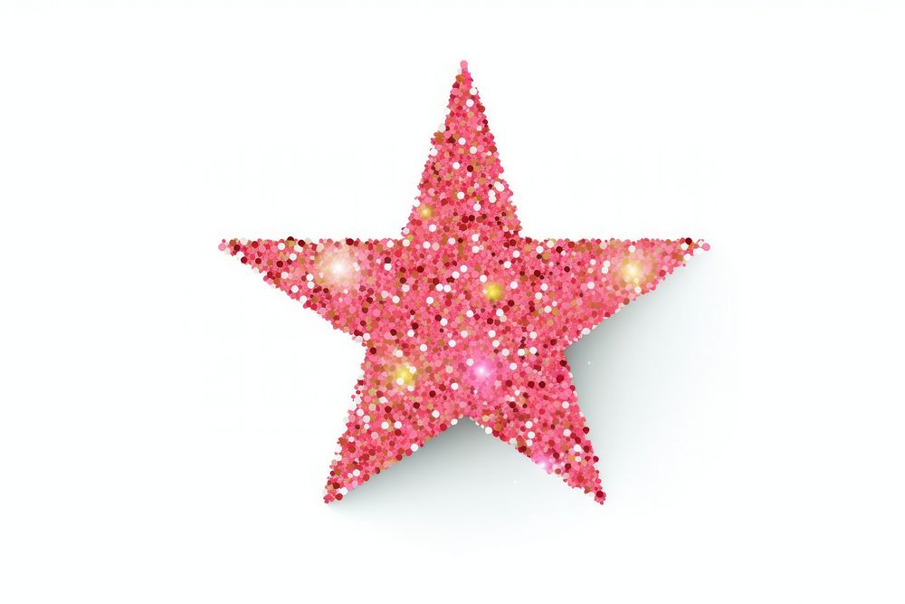 Glittering star celebration decoration echinoderm. AI generated Image by rawpixel.