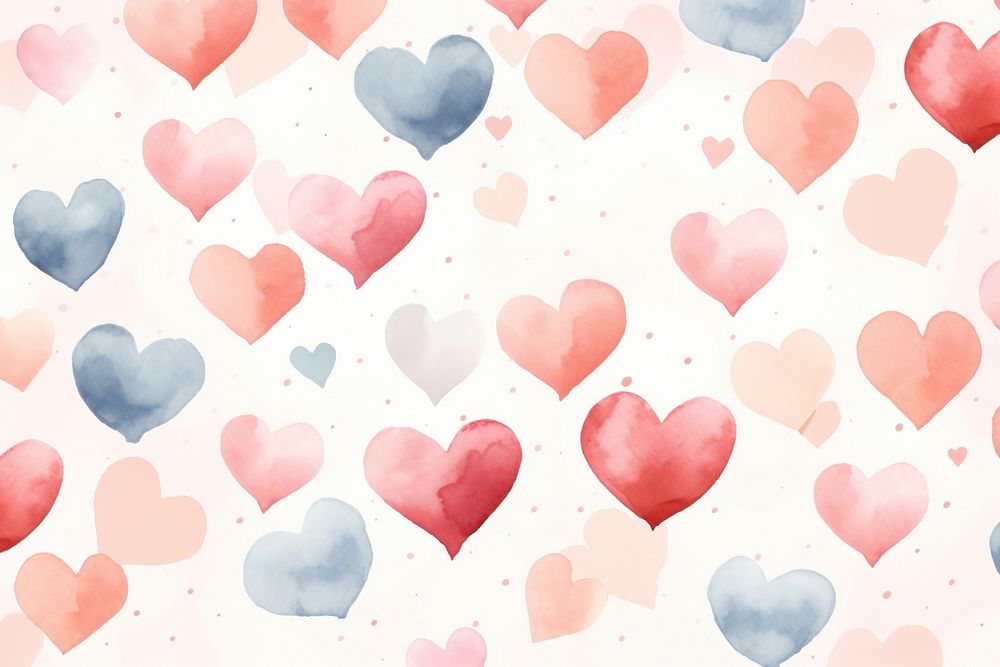 Love ption backgrounds pattern heart. AI generated Image by rawpixel.