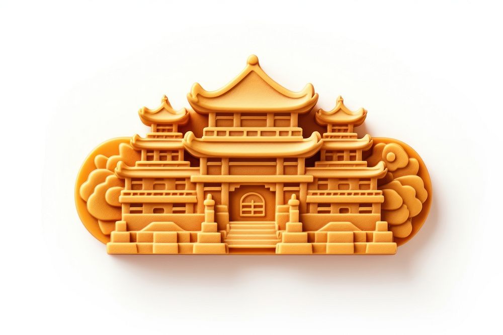 Architecture building temple gold. AI generated Image by rawpixel.