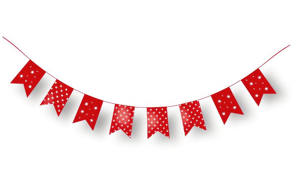 New year bunting pattern clothesline celebration. AI generated Image by rawpixel.