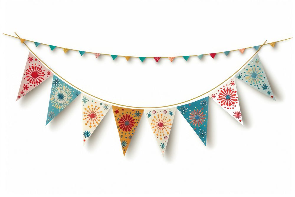 New year bunting clothesline celebration creativity. 