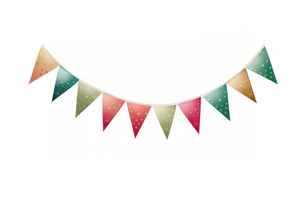 New year bunting celebration creativity decoration. AI generated Image by rawpixel.