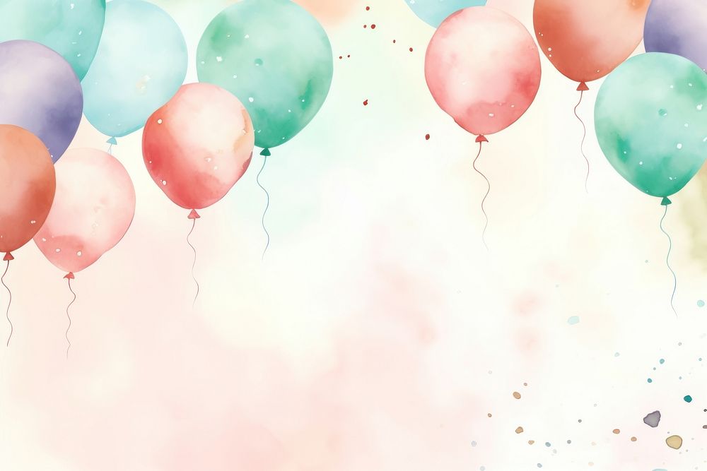 Party balloon backgrounds celebration anniversary. AI generated Image by rawpixel.