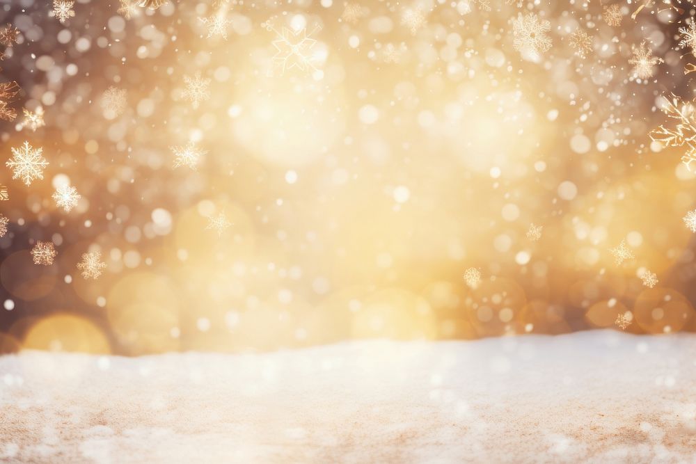 Snowy background backgrounds snowflake outdoors. AI generated Image by rawpixel.