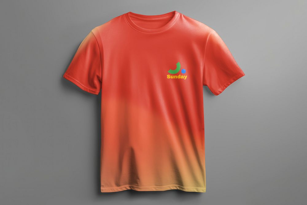 Unisex t-shirt mockup, apparel psd