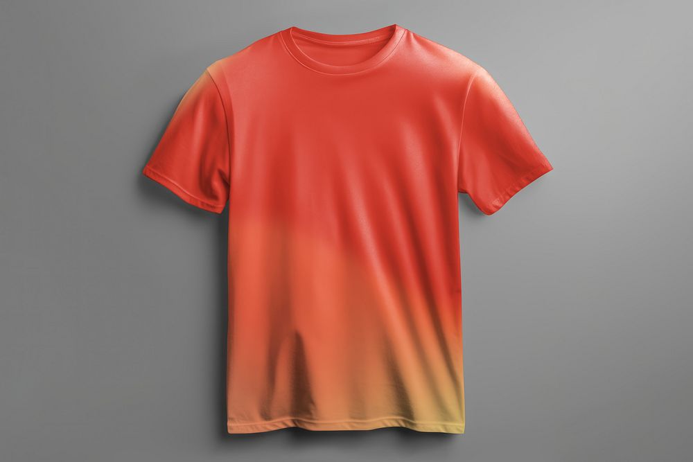 Orange unisex t-shirt