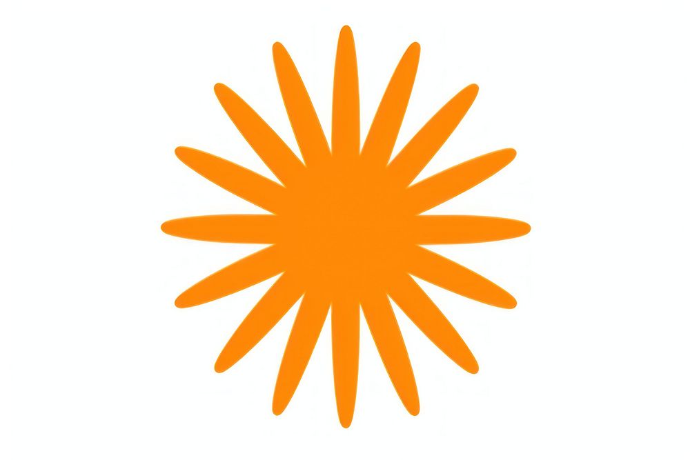Sunburst logo transportation asteraceae. AI generated Image by rawpixel.