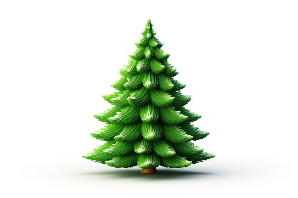 Christmas tree plant green pine. AI generated Image by rawpixel.