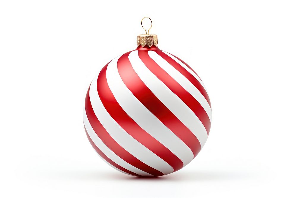 Christmas ornaments ball christmas christmas ornament white background. AI generated Image by rawpixel.