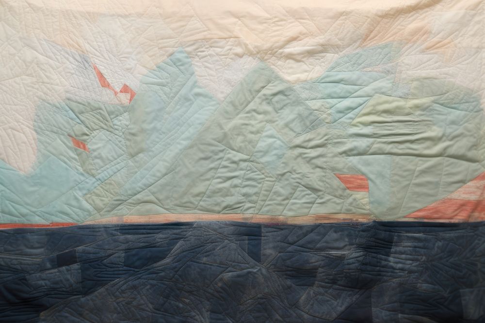 Background quilt backgrounds quilting. AI generated Image by rawpixel.