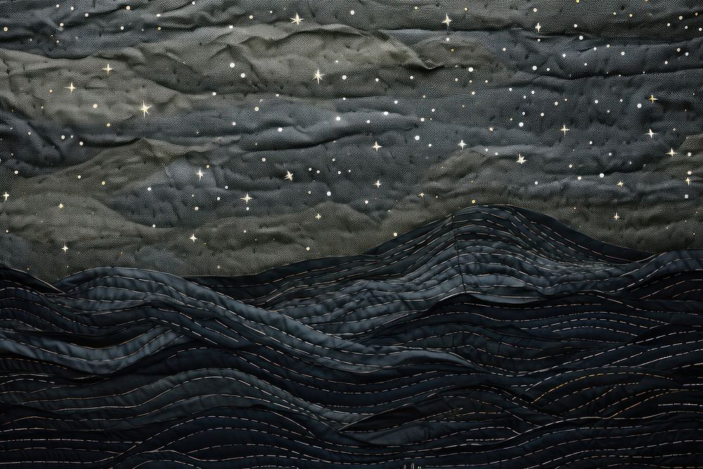 Minimal starry sky material texture tranquility. 