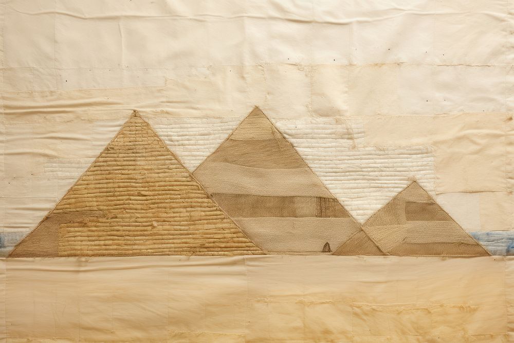 Pyramid architecture wood backgrounds. AI generated Image by rawpixel.