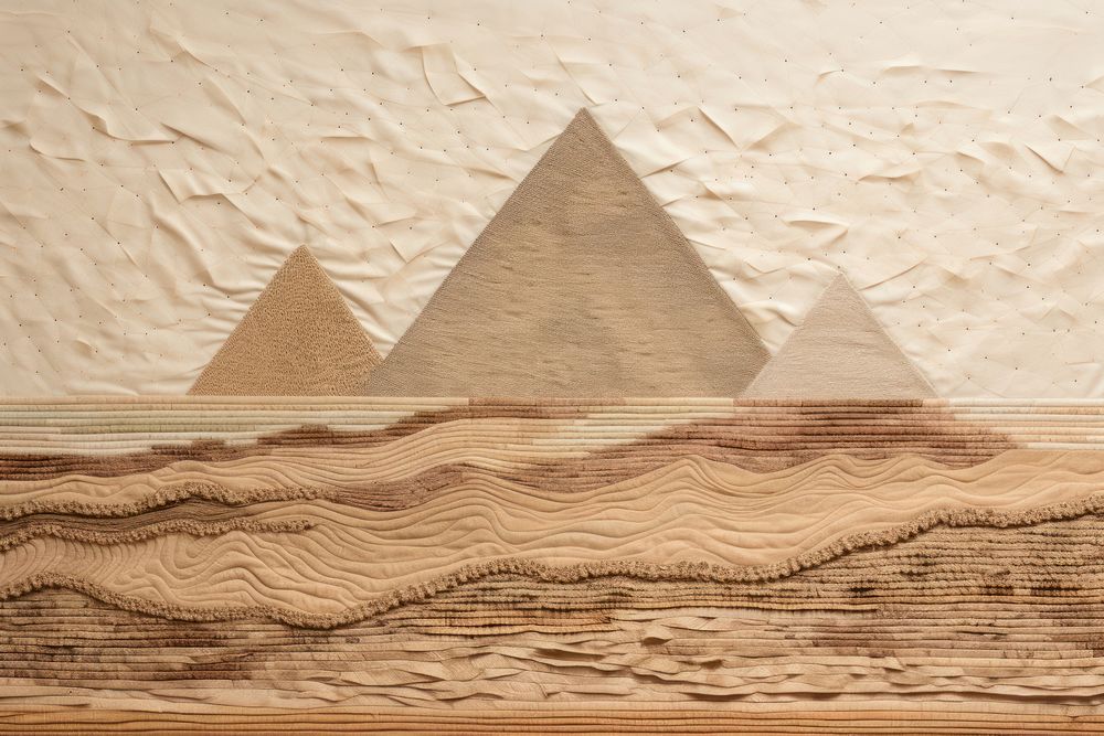 Pyramid wood architecture backgrounds. AI generated Image by rawpixel.