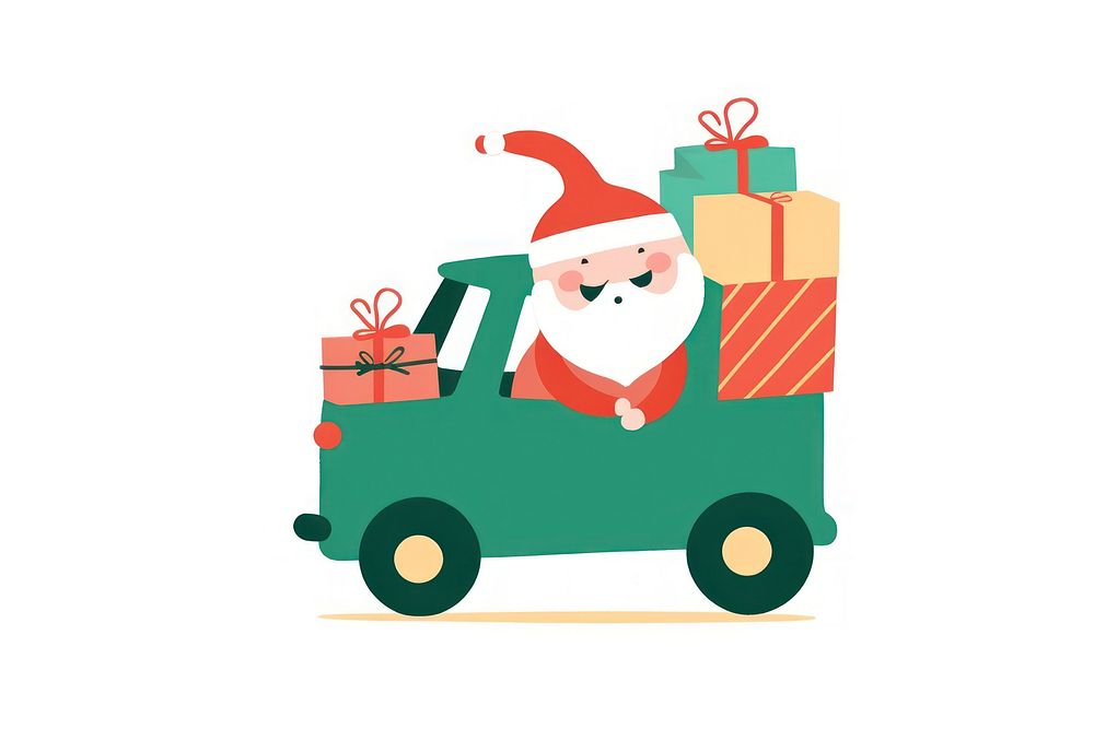 Driving gift car red. AI generated Image by rawpixel.