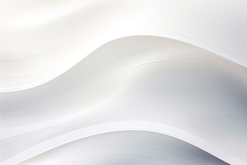 Smooth wavy lines white backgrounds abstract. AI generated Image by rawpixel.
