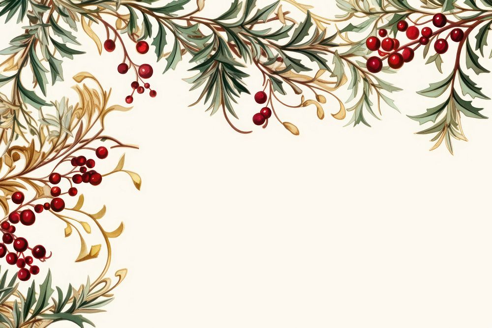 Decorated Christmas Tree Branches backgrounds christmas pattern. AI generated Image by rawpixel.