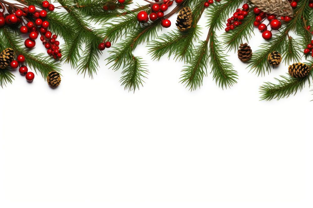 Decorated Christmas Tree Branches tree backgrounds christmas. AI generated Image by rawpixel.