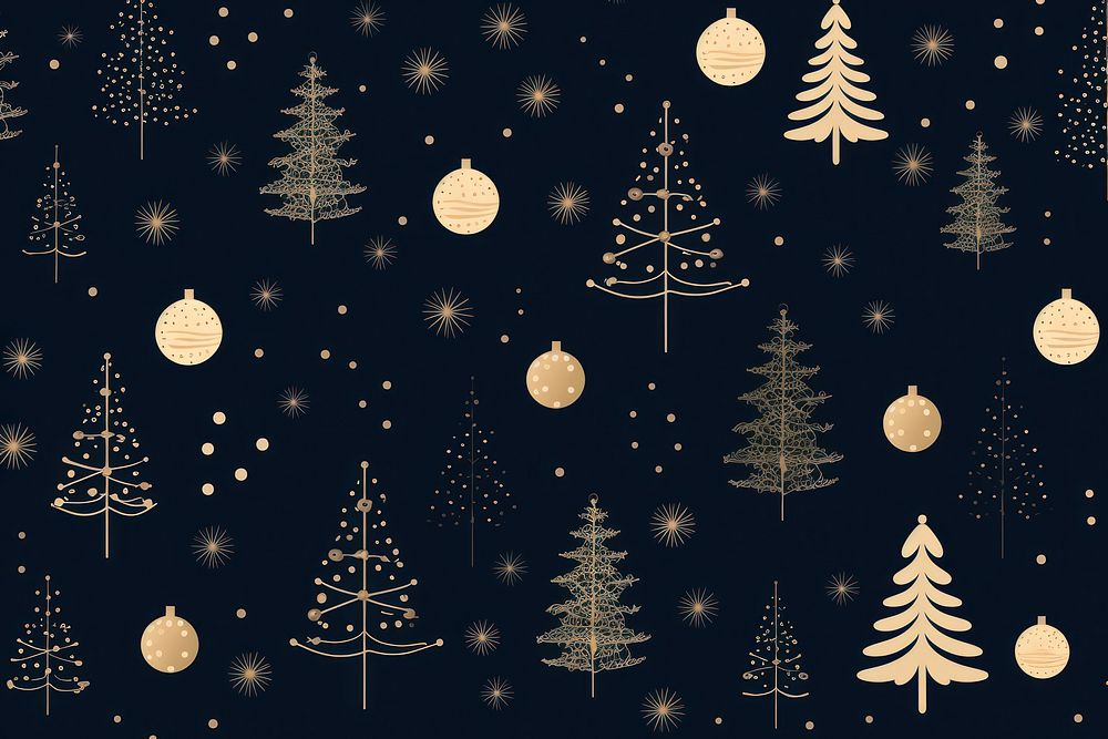 Christmas element shapes backgrounds pattern nature. AI generated Image by rawpixel.