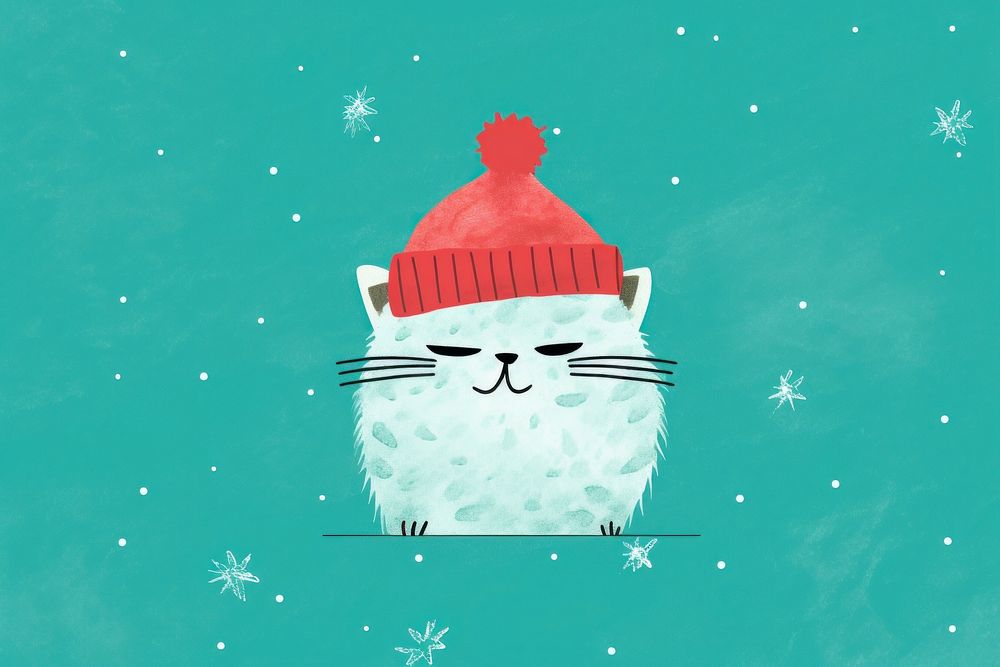 Christmas winter art representation. AI generated Image by rawpixel.