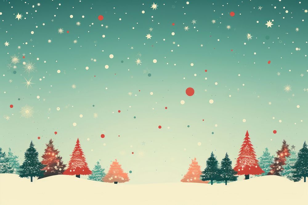 Christmas christmas vintage backgrounds outdoors. AI generated Image by rawpixel.