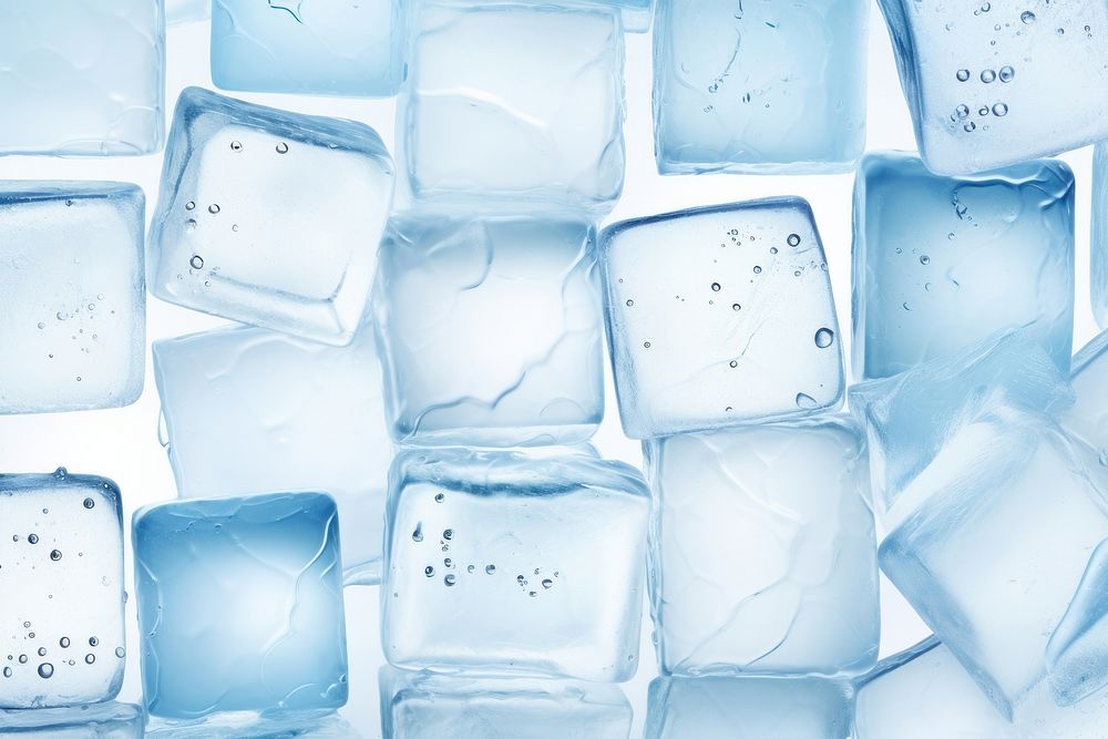 Ice cubes frame backgrounds freezing frozen. AI generated Image by rawpixel.
