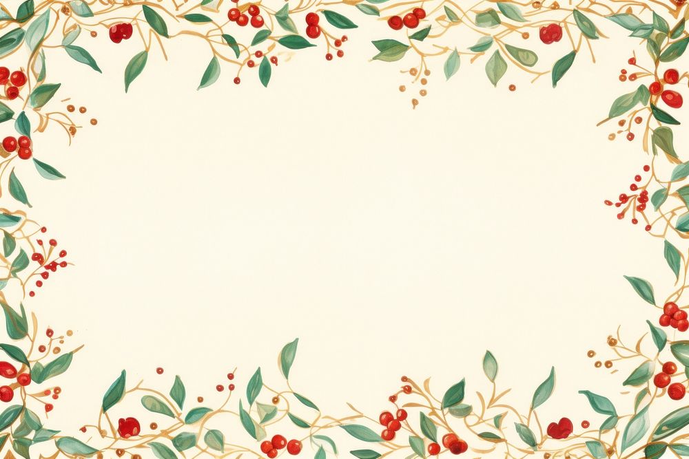 Christmas patterned border backgrounds green paper. 