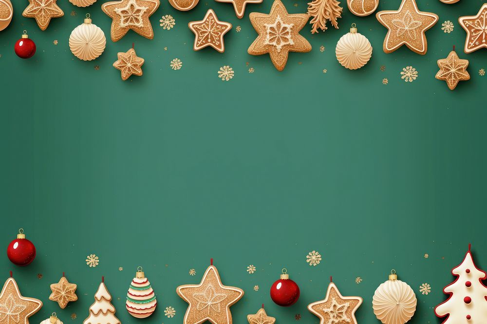 Christmas copyspace backgrounds snowflake cookie. 
