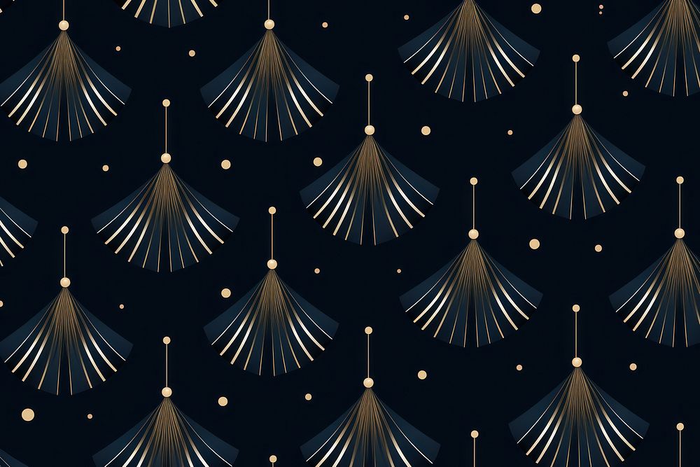 Christmas ornament shapes pattern backgrounds illuminated. AI generated Image by rawpixel.