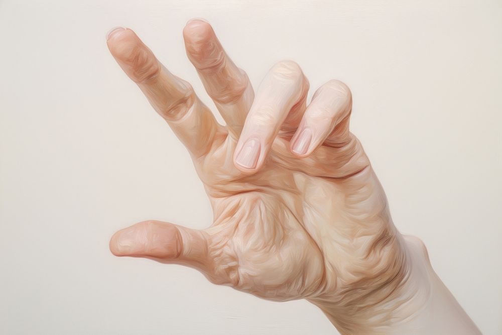 Boo hand gesture finger skin gesturing. 