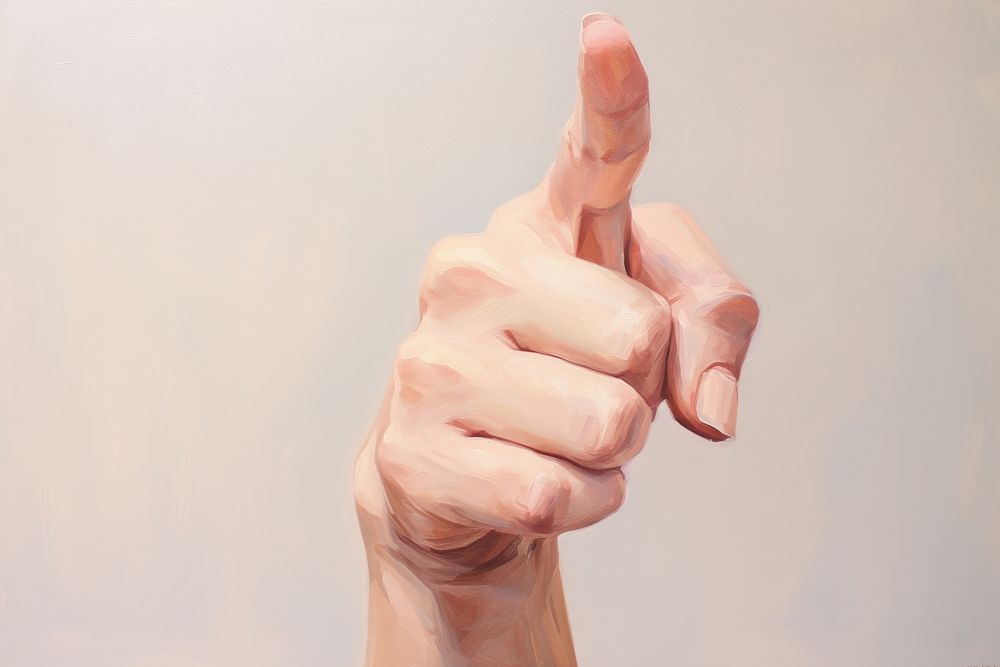 OK sign hand gesture finger gesturing pointing. AI generated Image by rawpixel.